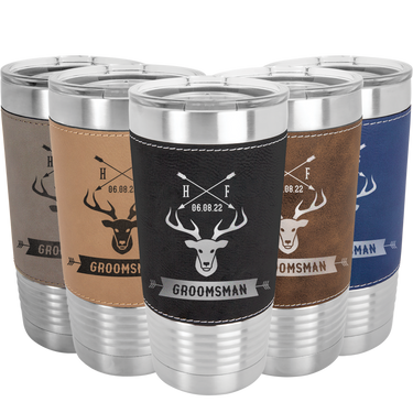 Personalized Engraved Tumbler - Ideal Groomsman Gift